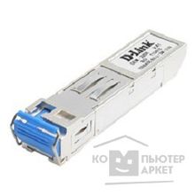 D-Link DEM-220R D1A C1A WDM SFP-трансивер с 1 портом 100BASE-BX-U Tx:1310 нм, Rx:1550 нм для одномодового оптического кабеля до 20 км