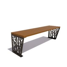 Скамейка садовая «РОЩА» банкетка (1,8м)