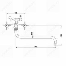 Timo Смеситель Flagman 0105Y-CR