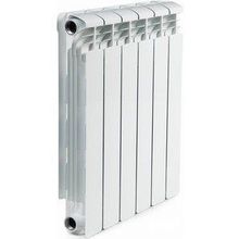 Радиатор отопления RIFAR Alum 500 6 секции алюминиевый боковое подключение (RAL50006)