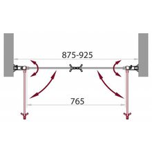 Душевая дверь в нишу BELBAGNO SELA-B-2 SELA-B-2-60-Ch-Cr