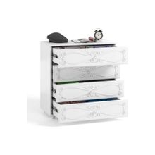 Система Мебели Детская Италия-6 мягкая спинка белое дерево