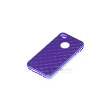 Силиконовая накладка для iPhone 4 4S вид №23 purple