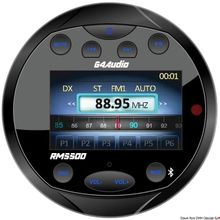 Osculati Gussi FM Bluetooth USB Mp3 instrument panel radio, 29.530.01