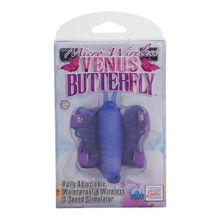Фиолетовая вибробабочка на ремешках Micro Wireless Venus Butterfly Фиолетовый