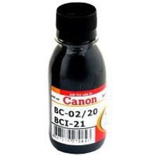 Чернила CANON BC-02 BC-20 BCI-21Bk, чёрные (100 мл)