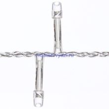 Занавес светодиодный уличный, 3*2,5м 480 ламп LED, прозрач.пров,Цвет свечения Синий,4 режима,(можно соединять).