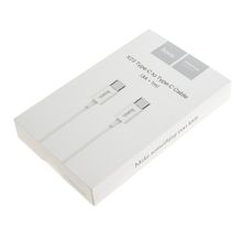 Data кабель USB HOCO X23 Type C-Type C, 1 метр, белый
