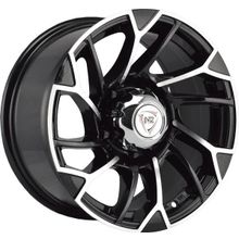 Колесный диск NZ SH660 7x15 5x139,7 D110,5 ET-13 bkf
