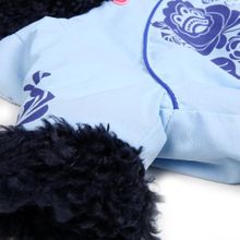 Куртка для собак ForMyDogs для девочек голубая Гжель FW201-2013F