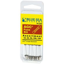 Blue Sea Комплект стеклянных предохранителей Blue Sea AGC Fuse Kit 5288