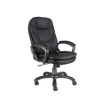 Кресло руководителя БЮРОКРАТ CH-868AXSN (пластик темно-серый, черная иск. кожа)