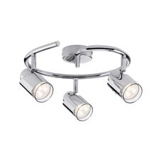 Paulmann. 60180 Светильник SL Futura LED Twister 3x3,5W GU10 Chr