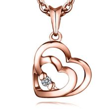 Кулон "Сердце", Swarovski Crystal Shik (арт. 76685-1)
