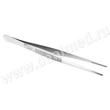 Пинцет анатомический с атравматической нарезкой 150х2,5 мм (арт. J-27-255) Surgicon, Пакистан