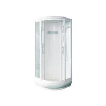Aquanet Душевая кабина С5043С 90*90 узочатое стекло - C5043C Душевая кабиина 900*900*2150 мм