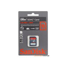 Карта памяти SDHC 16Gb SanDisk Ultra Class10 UHC-I