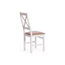 Tetchair Стул CROSSMAN, white, ткань бежевая (Ford William 7)