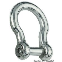 Osculati Bow shackle AISI 316 14 mm, 01.081.14