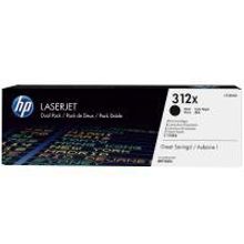 HP 312X, CF380XD картридж чёрный для CLJ M476 (CF380X, 2 шт x 4400 стр)