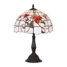 Настольная лампа декоративная LILY старая медь Тиффани E27 1*60W A1230LT-1BG
