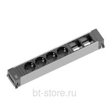 Блок розеток Bachmann Power Frame 4x220В + 2 пустых модуля (916.030)