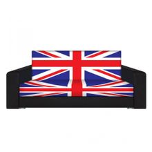 Диван Британский флаг 8 флок фото-принт 120 ППУ