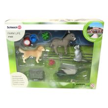 Schleich Кормление на ферме