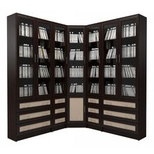 Мебелайн Шкаф книжный Мебелайн-56 ID - 374530