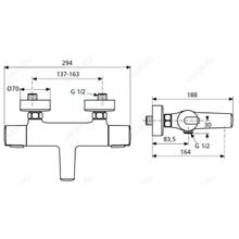 Ideal Standard Смеситель Ceratherm 100 New A4623AA