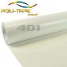 POLI-FLEX Premium 401 White термотрансферная плёнка матовая самоклеющаяся полиуретановая 0,5 м, 100 мкм, 25 метров