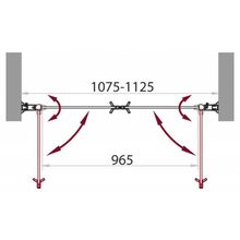 Душевая дверь в нишу BELBAGNO SELA-B-2 SELA-B-2-100-C-Cr