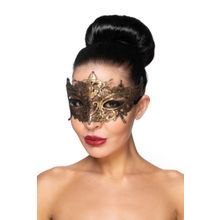 Джага-Джага Золотистая карнавальная маска  Каф (золотистый)