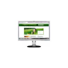 Philips 241p4lryes (00 01) 24" серебристый-черный amva led 5ms 16:9 dvi m m 500k:1 300cd usb