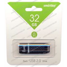 Флешка 32 Gb SmartBuy Quartz Black