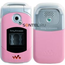 Корпус Class A-A-A Sony-Ericsson W300 розовый