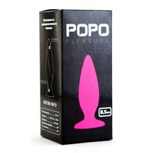 ToyFa Розовая анальная втулка POPO Pleasure - 8,5 см.