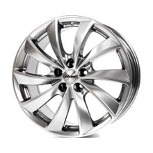 Колесные диски Rial Lugano 8,0R18 5*100 ET35 d63,3 Diamond Black Front Polished [LU80835B33-1]