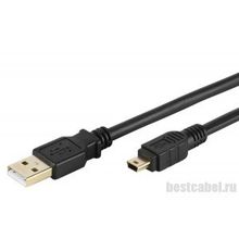 Кабель Vivanco 45214 USB 2.0 А -> mini USB 3 м