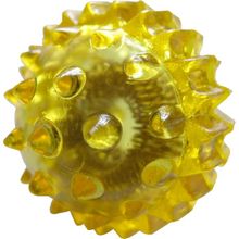 Массажный шарик с пружинкой внутри