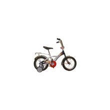 Детский велосипед LEGEND 14013 14" (чёрно-серебряный)