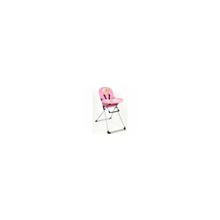 Стул для кормления Lider Kids Disney K0670 Рапунцель 5-точечный ремень безопасности, розовый, розовый