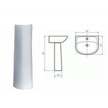 Пьедестал к умывальнику Capri