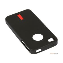 Чехол Flextron IPH4-GGC01 для iPhone 4, черный