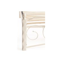 Tetchair Кровать CANZONA Wood slat base, Белый (butter white)