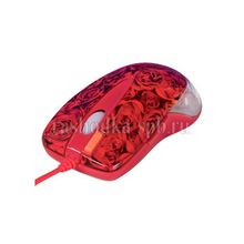 Мышь A4Tech X6-999D красн розы, USB 5 кн, 1 кл-кн