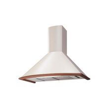 Вытяжка JET AIR PANAMA 90 WH (металл белый,гофрированный, дерево нетонир.)