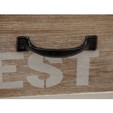 ПМ: Tetchair Комод с 4-мя ящиками ISLAND HX16-008NS