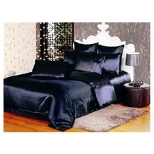 Arya Постельное белье Silk Monochrom Dark-Blue (2 сп. евро)