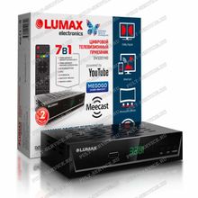 Телевизионная приставка Lumax DV3201HD (DVB-T T2 C)